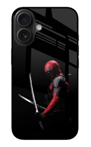 Apple iPhone 16 Deadpool Printed Glass Case